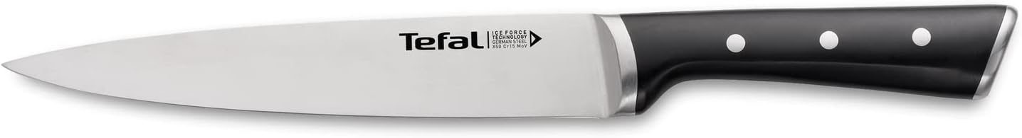 Tefal - Ice Force - 20 cm - couteau à trancher inox longue durée K2320714
