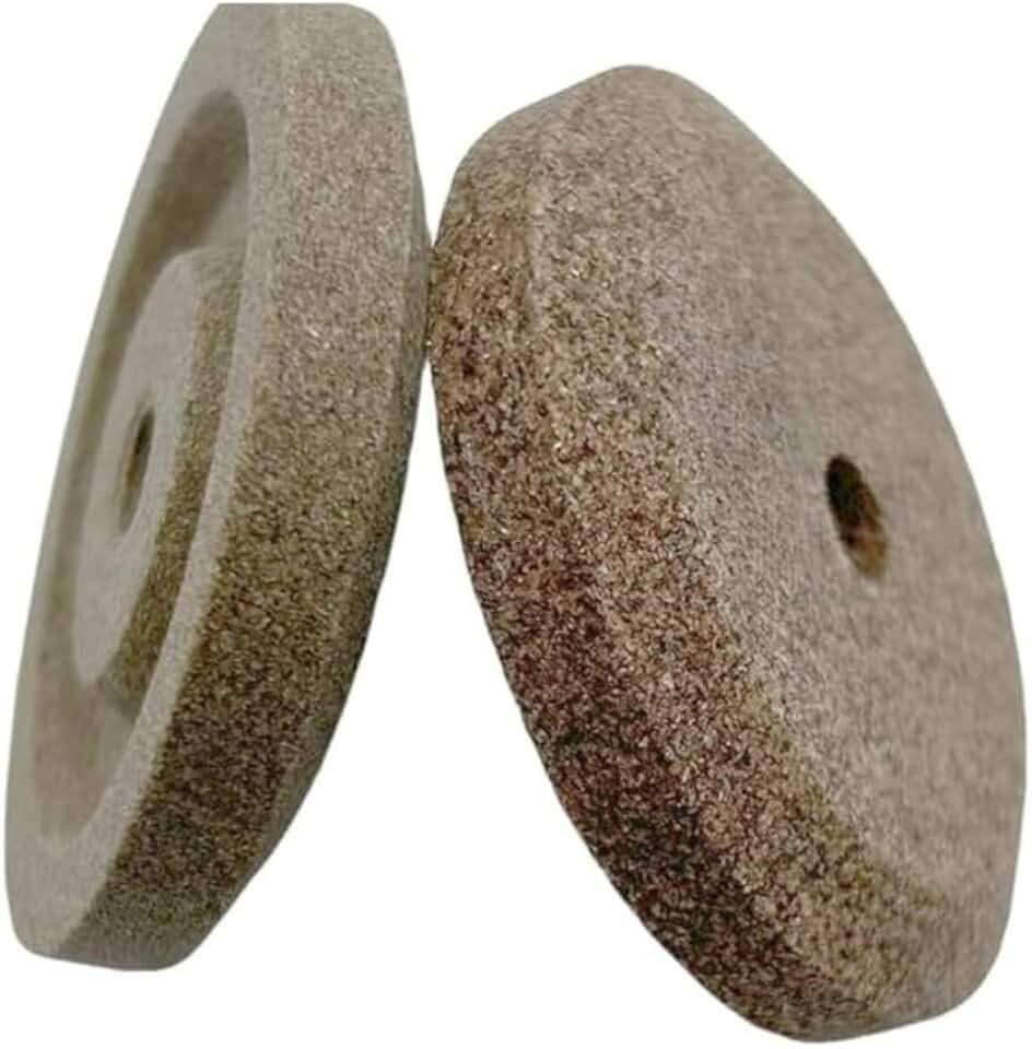 Aiguiseur lame trancheuse - grain fin et grossier - ø45x8mm - trou 6mm
