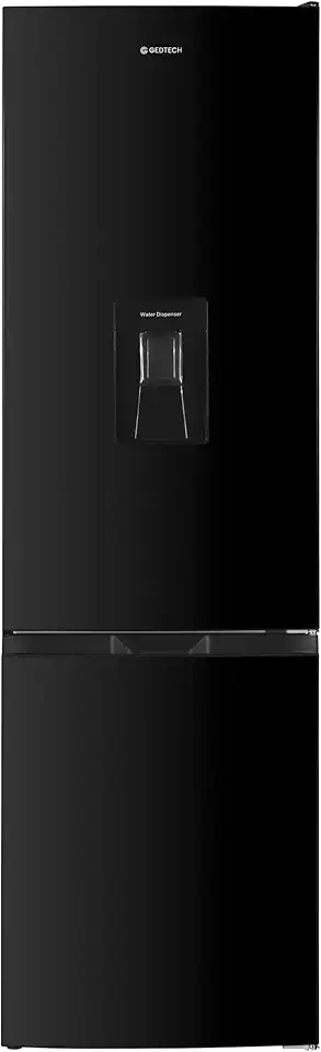 GEDTECH - réfrigérateur combiné 262L, congélateur bas, classe E, GCB262BL