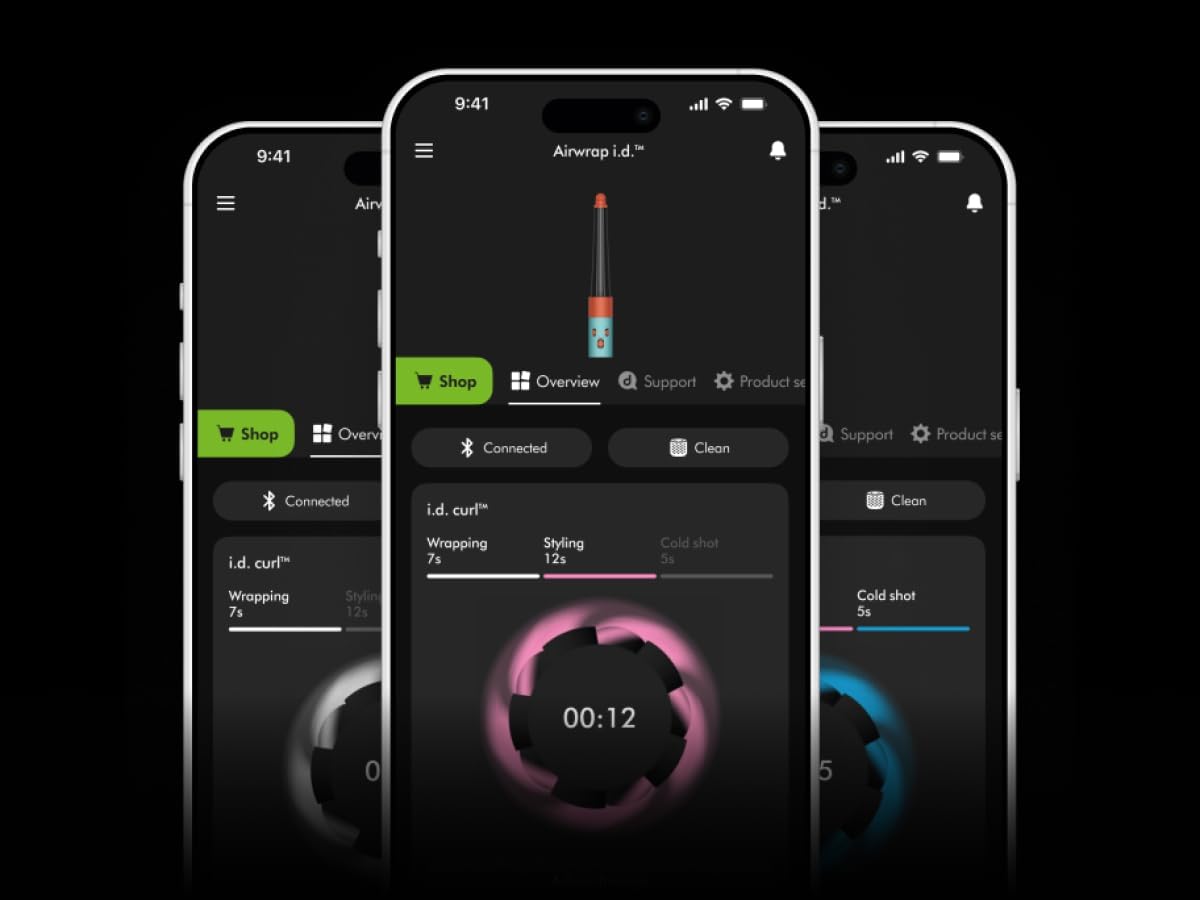Dyson - Airwrap i.d. - outil séchage rapide cheveux raides/ondulés