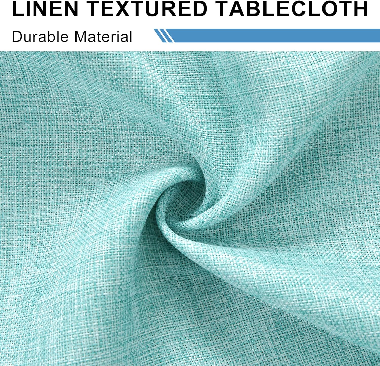 DWCN - nappe aqua aspect lin - 135x220cm - lavable, imperméable