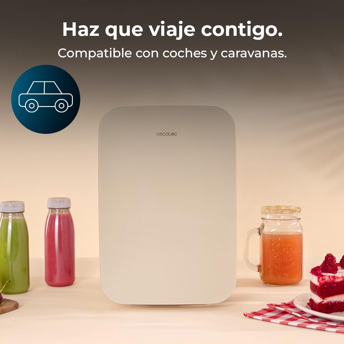 Cecotec - Bolero MiniCooling 6L - compact - 6L, 12-220V, chaud/froid, 5 à 65°C