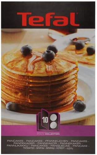 Tefal - Snack Collection - 2 plaques pancakes, livre recettes - XA801012