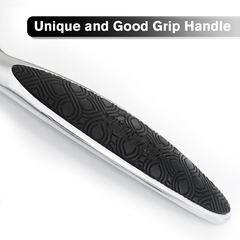 Éplucheur de pommes de terre - Y pivotant inox, poignée ergonomique antidérapante, idéal légumes et fruits