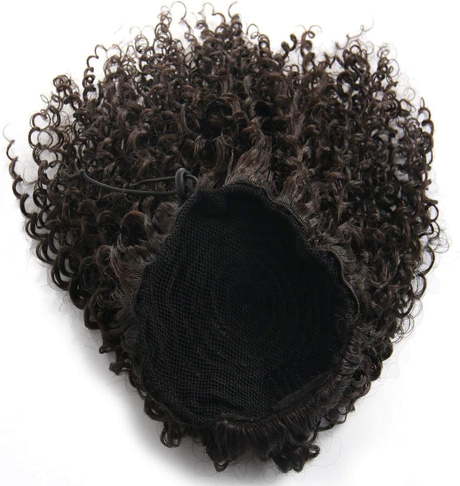 Extension queue cheval afro-américaine - bouclée - 12 pouces - cheveux courts