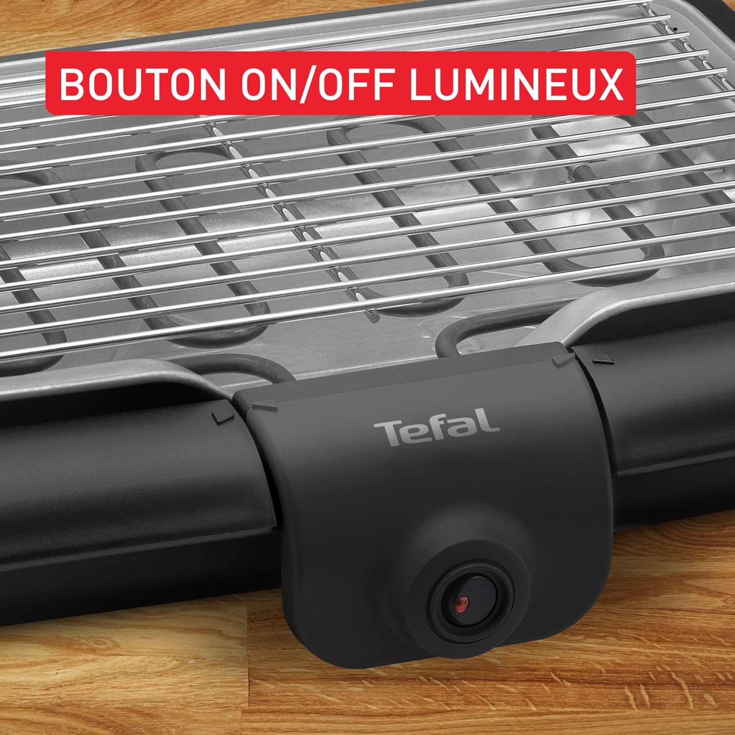 Tefal - Easy Grill série - 2100W, barbecue électrique, bac à eau, BG1348F0