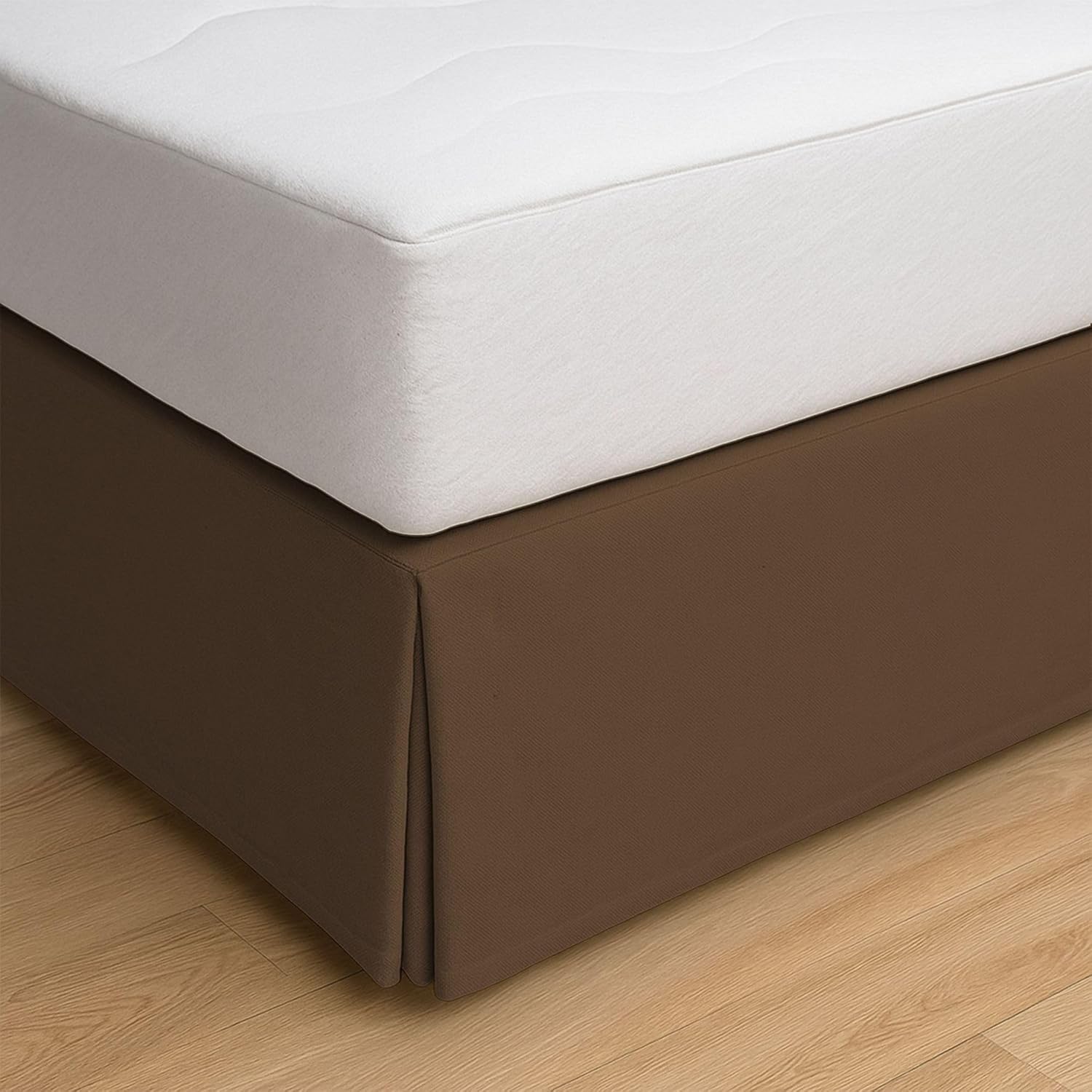 Drap-housse canapé 90x190/200 cm marron antidérapant respirant