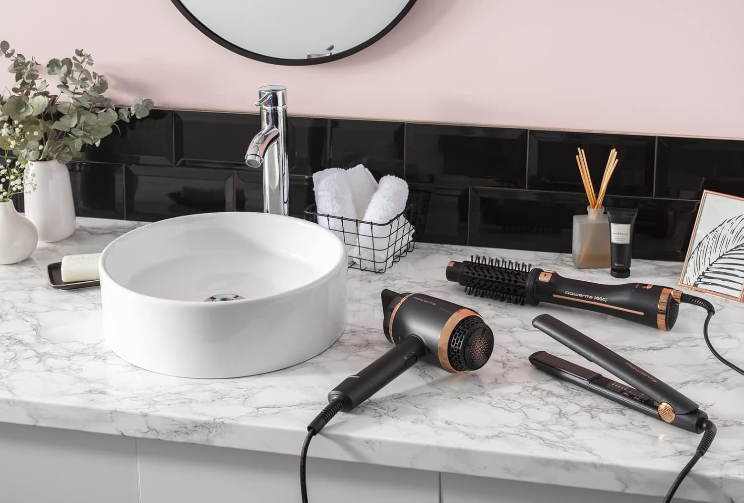 Rowenta - Ultimate Experience - lisseur cheveux, céramique, arrêt auto, SF8230F0