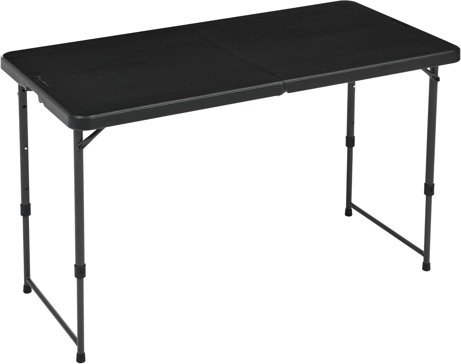 maxii-dealz Basics - Table Pliante, 121,4x60,7x86,1 cm, 4 hauteurs, portable